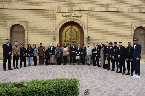 A visit by a delegation from the Faculty of Political Science, Department of International Economic Relations