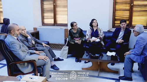 A delegation from the French Institute for the Near East