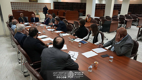 The advisory team of the Department of Political and Strategic Studies holds its regular meeting
